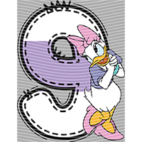 Cartoon letters-CL 411